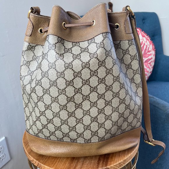 Gucci Vintage Ophidia Bucket Bag - Picture 2 of 16